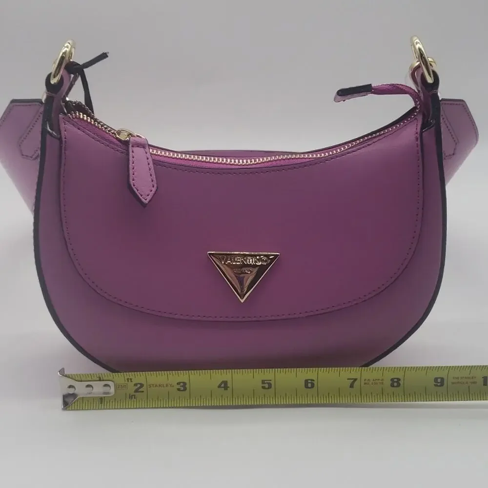 Valentino By Mario Valentino Genuine Leather Crossbody Made In Italy NWT